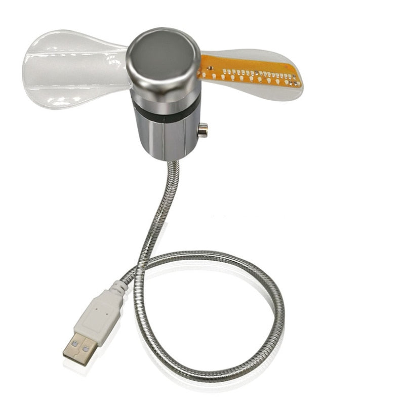 USB led verlichtende mini ventilator